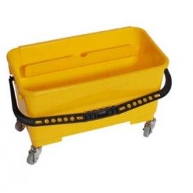 CUBO CRISTALERO COLOR AMARILLO 52x27x33