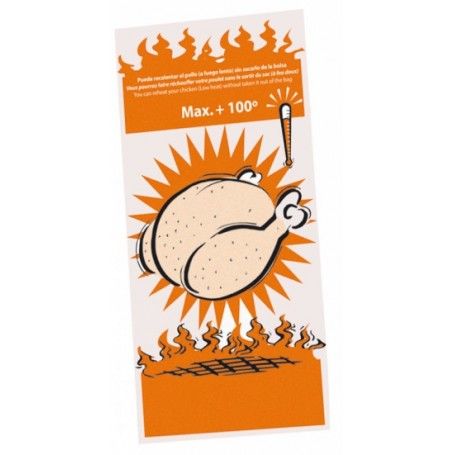 BOLSA PAPEL POLLO 17+8X35  C.500