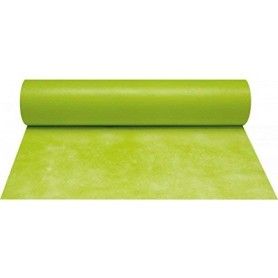 MANTEL NO-TEJIDO 40X120 VERDE MANZANA C.500