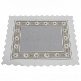 BLONDA PARAFINADA 31X38 BLANCA P.100