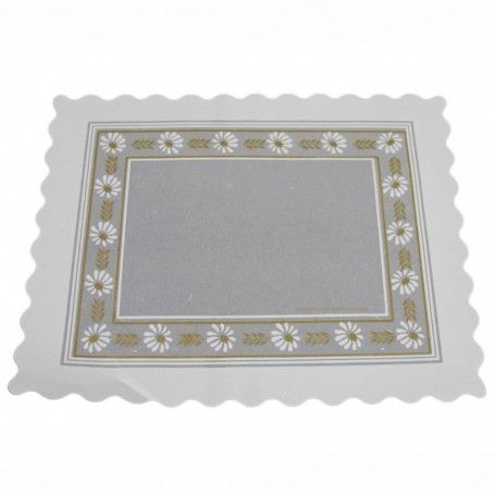 BLONDA PARAFINADA 31X38 BLANCA P.100