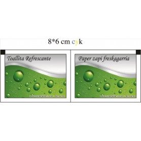 TOALLITA PERFUMADA LIMON TISUSEC C.500
