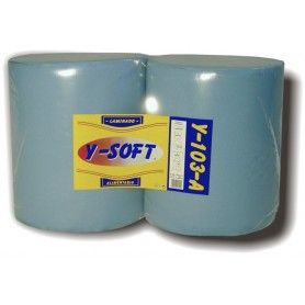 PAPEL ROLLO TRAPICEL 3H AZUL 36,5/205M C.2