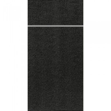 SERV. DUNILETTO 40X33 SLIM NEGRO C.260