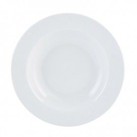 PLATO HONDO PORCELANA @21,5 BASIC