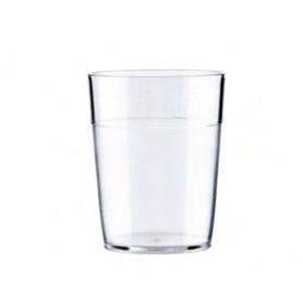VASO AGUA 35CL. POLICARBONATO APILABLE