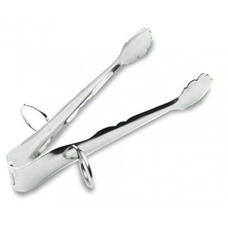 PINZA REPOSTERIA INOX. CON ANILLAS 16CM.