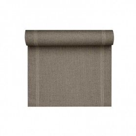 MANTEL TELA TU Y YO 40X120 MARRON R.6