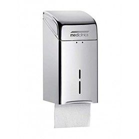 PORTA-PAPEL HIG. CORTADO ACERO INOX. SATINADO