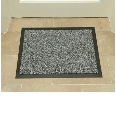 FELPUDO TEXTIL PARIS GRIS METAL 120X180
