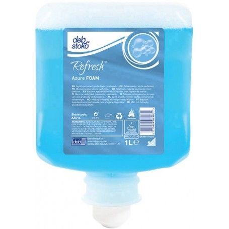 GEL MANOS ESPUMA DEB AZURE 1L. C.6