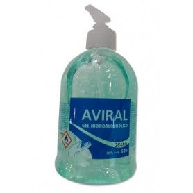 GEL MANOS HIDROALCOHO C/DOSIF AVIRAL 500CC.