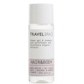GEL & CHAMPU EN BOTELLA 30CC. TRAVEL CARE C.300
