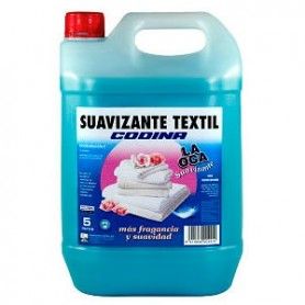 SUAVIZANTE TEXTIL AROMA AZUL 5L.