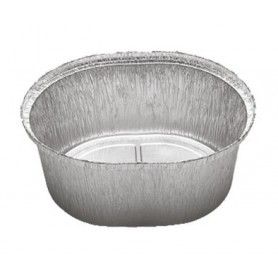 ENVASE ALUMINIO POLLO OVAL 661900 &(6) P.100