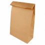 BOLSA PAPEL 20+9x34,5 KRAFT SOS C.500