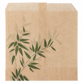 BOLSA PAPEL PATATAS KRAFT 12X12 C.1000