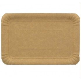 BANDEJA CARTON KRAFT 12X19  P.100