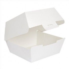 CAJA HAMB.CARTON BLANCA 14X12,5X9 C.500