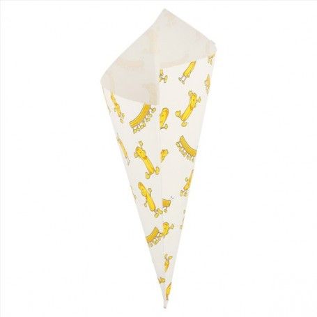 CUCURUCHO PAPEL PATATAS 29,5x21 250GR. P.250