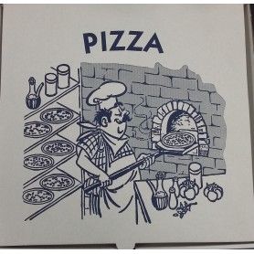 CAJA PIZZA C.ONDULADO 40X40X4 C.150
