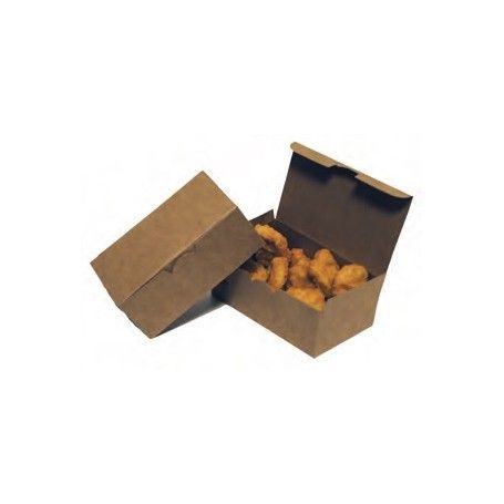 CAJA CARTON FRITOS 114X73X45 KRAFT C.500