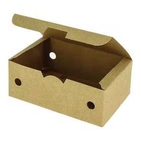 CAJA CARTON FRITOS 14X10,2X6,1 KRAFT C.450