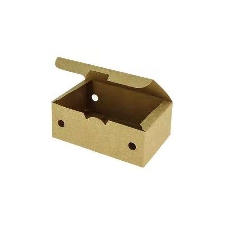 CAJA CARTON FRITOS 14X10,2X6,1 KRAFT C.450