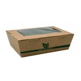 CAJA CARTON KRAFT C/VENT 18X12X5 C.200