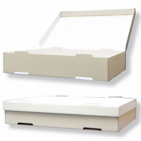CAJA PASTAS NEUTRA 40X30X8 P.50