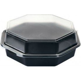 ENVASE PLAST. OCTAVIEW 16X16x6 450/65CC C.360