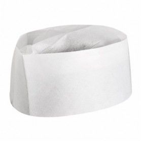 GORRO NO-TEJIDO MOD.BARCO BLANCO P.100
