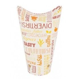 VASO CARTON PATATAS CIERRE PAROLE 660CC. P.50