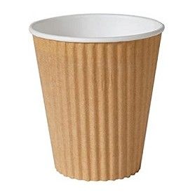 VASO CARTON CAFE COMP.PLA TRI PARED 350CC C.360