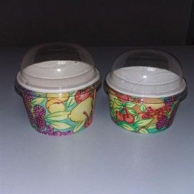 TARRINA CARTON 125CC. E-125 FRUTA P.43