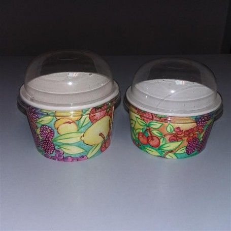 TARRINA CARTON 125CC. E-125 FRUTA P.43