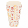 VASO CARTON PATATAS C/CIERRE 360CC. P.100