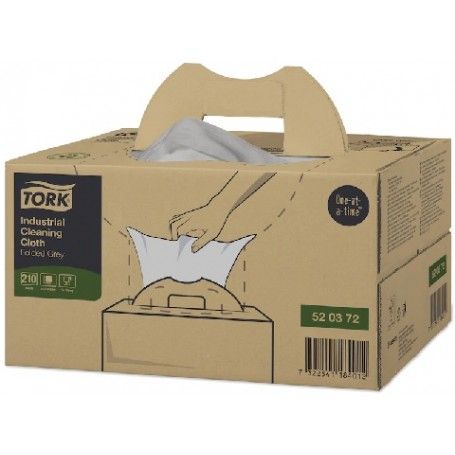 PAÑO TORK W7 GRIS 41,5x35,5 C.210