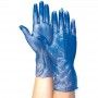 GUANTE VINILO AZUL GRA-L P.100