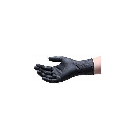 GUANTE NITRILO NEGRO PEQ-S P.100