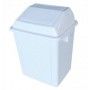 PAPELERA VAIVEN 40L BLANCA 41X33X48+12H