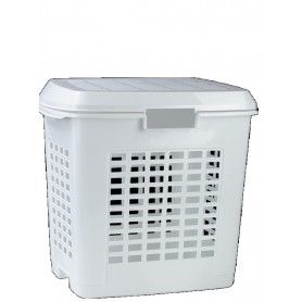 PAPELERA COLADA REJILLA 50L 52X40X30
