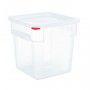 RECIPIENTE C/TAPA CUADRADO 235X235X230H - 8L.