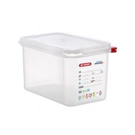 RECIPIENTE C/TAPA GN 1/4 265X162X150H - 4,3L.
