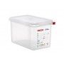RECIPIENTE C/TAPA GN 1/4 265X162X150H - 4,3L.