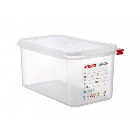RECIPIENTE C/TAPA GN 1/3 325X176X150H - 6L.