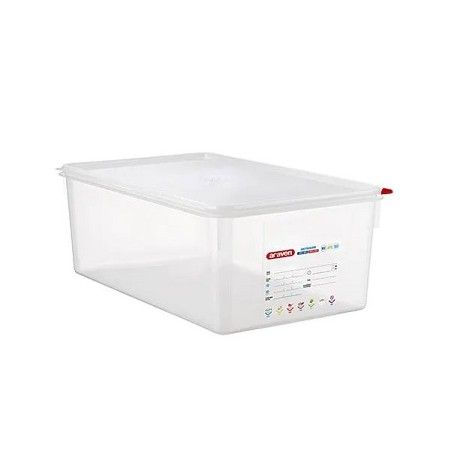 RECIPIENTE C/TAPA GN 1/1 530X325X200H - 27,5L.