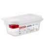 RECIPIENTE C/TAPA GN 1/9 176X108X65H - 0,6L