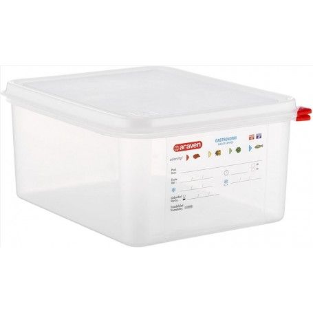 RECIPIENTE C/TAPA GN 1/2 325X265X150H - 10L.