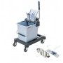 FREGONA INDUS. BASE RUEDAS+ CUBO 25 L.ULTRASPEED